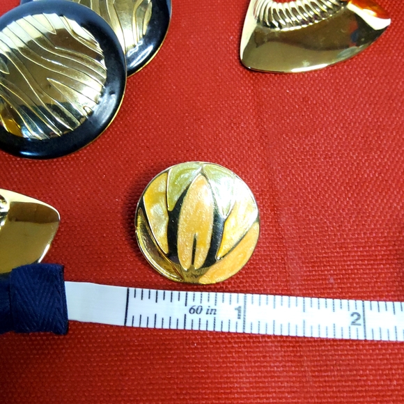 VINTAGE pierced earrings bundle of four - Picture 11 of 12